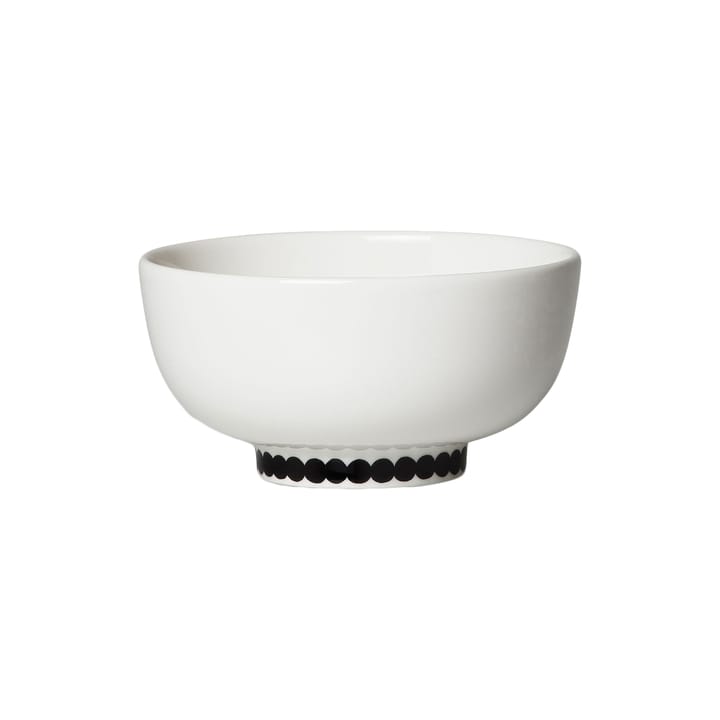Oiva Räsymatto bowl 3 dl - black and white - Marimekko
