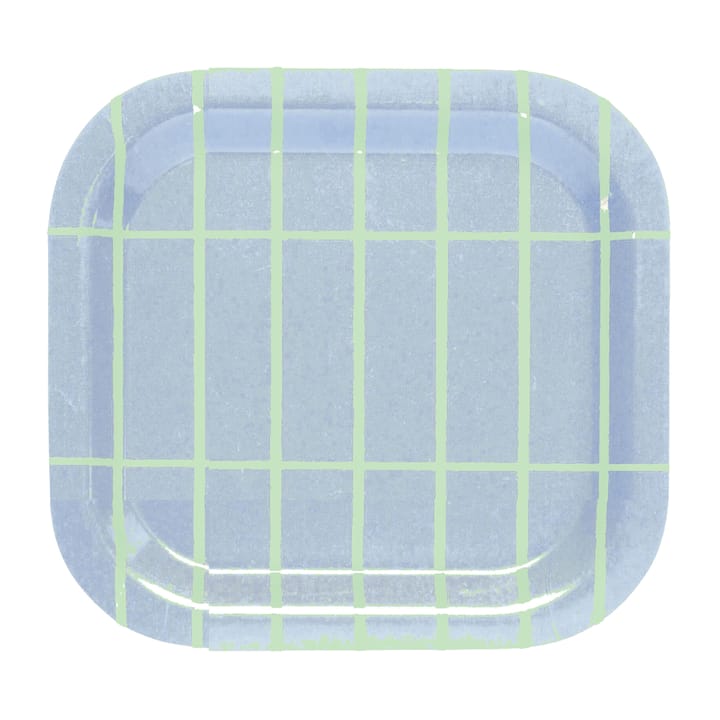 Tiiliskivi tray 20x20 cm - Light blue-mint - Marimekko