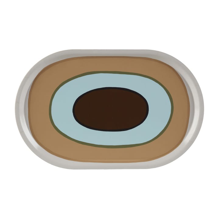 Melooni tray 28x44 cm - Beige-mint - Marimekko