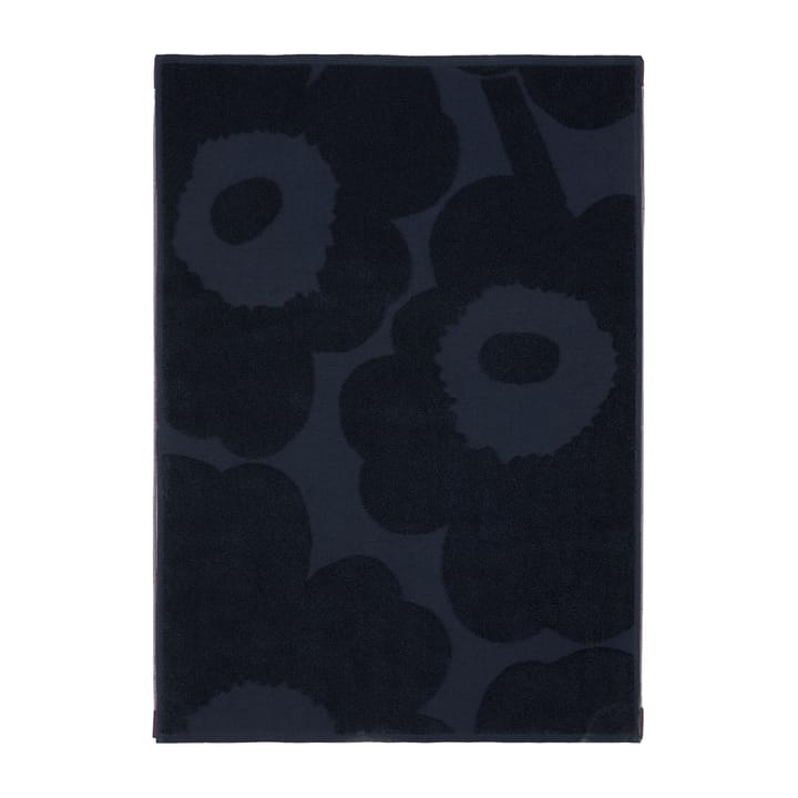 Unikko towel 50x70 cm - Dark blue - Marimekko