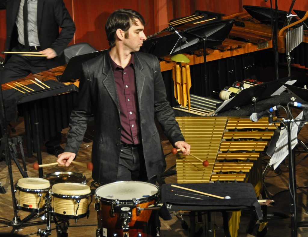 Third Coast Percussion at Hillside Theatre in 2011. Photo by Dick Ainsworth.