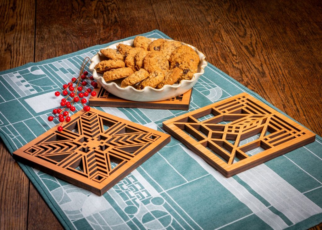 Trivets. Taliesin is here to help with your holiday shopping.