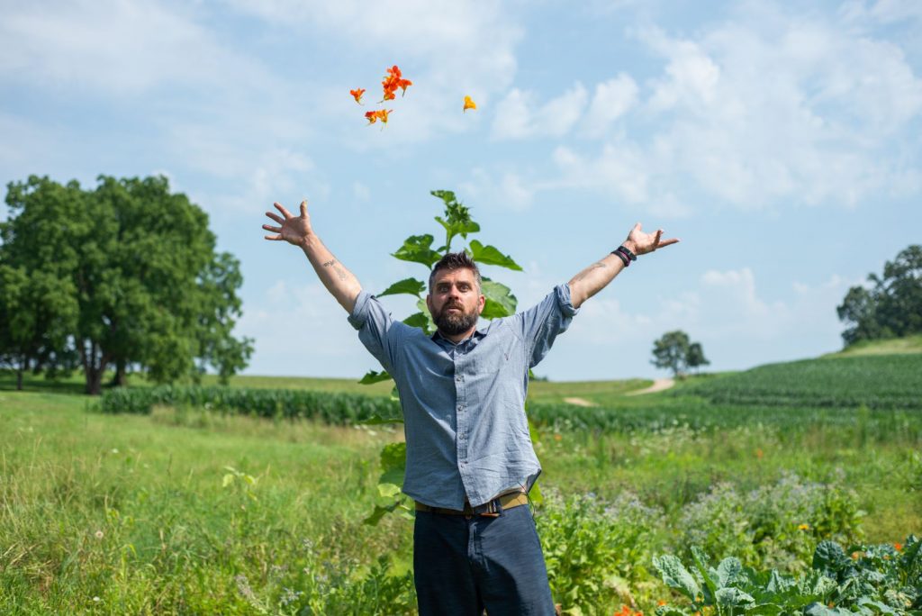 Photo of Luke Zahm. Taliesin: Forever Relevant