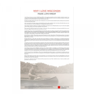 Why I Love Wisconsin Poster