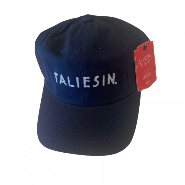 Taliesin Navy Washed Slouch Hat