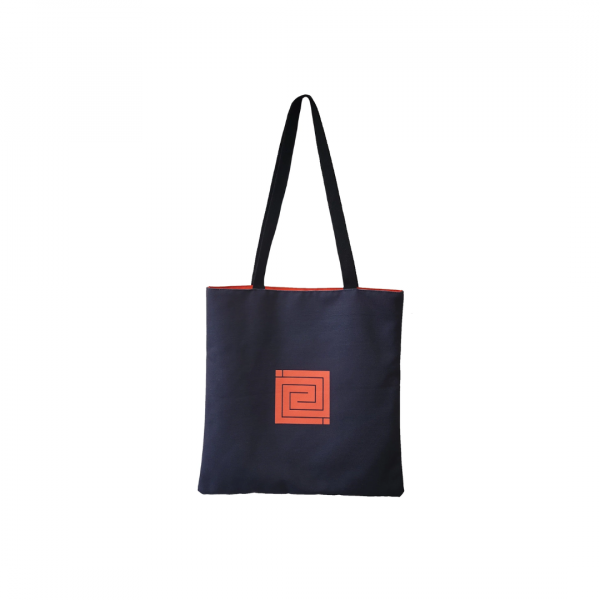 Reverse side of tote
